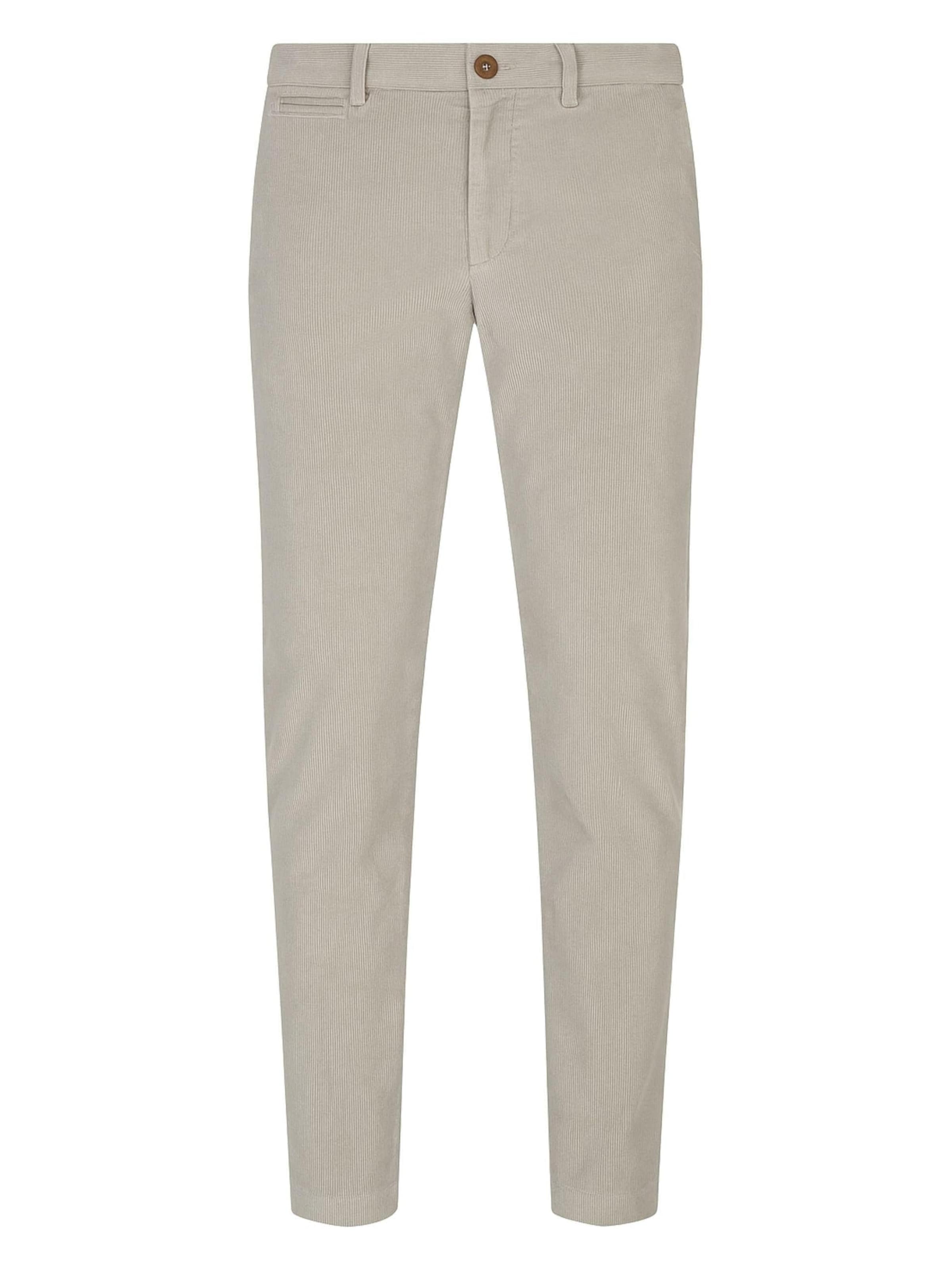 Briglia Pants 'American pocket trousers in textured velvet' in Grey: front