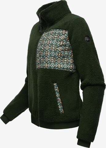 Ragwear Fleece jacket 'Imolla' in Green