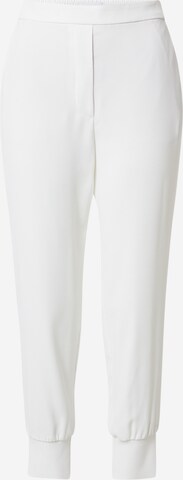 Karo Kauer Tapered Pants 'Lea' in White: front