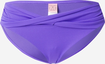 Hunkemöller - Cueca biquíni 'Eclipse' em roxo: frente