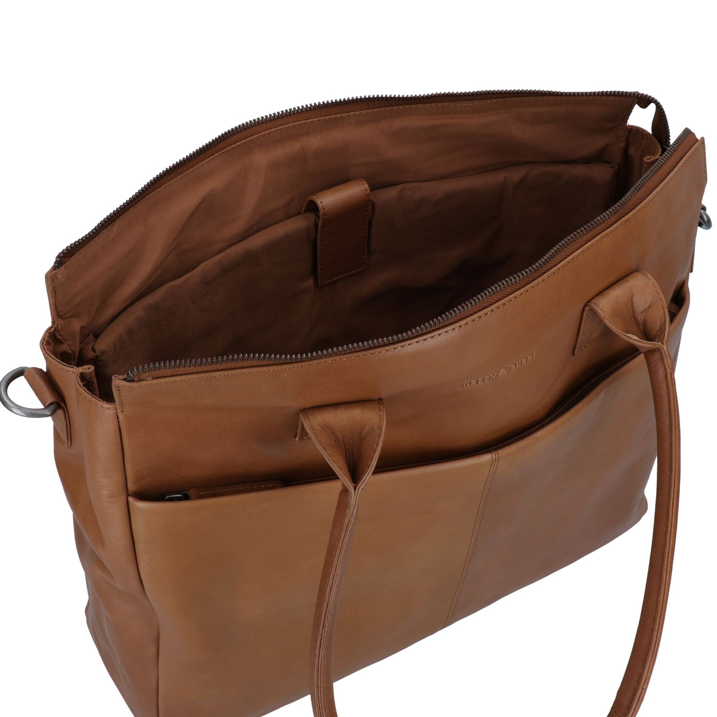 GREENBURRY Document Bag 'Fiorentina' in Brown