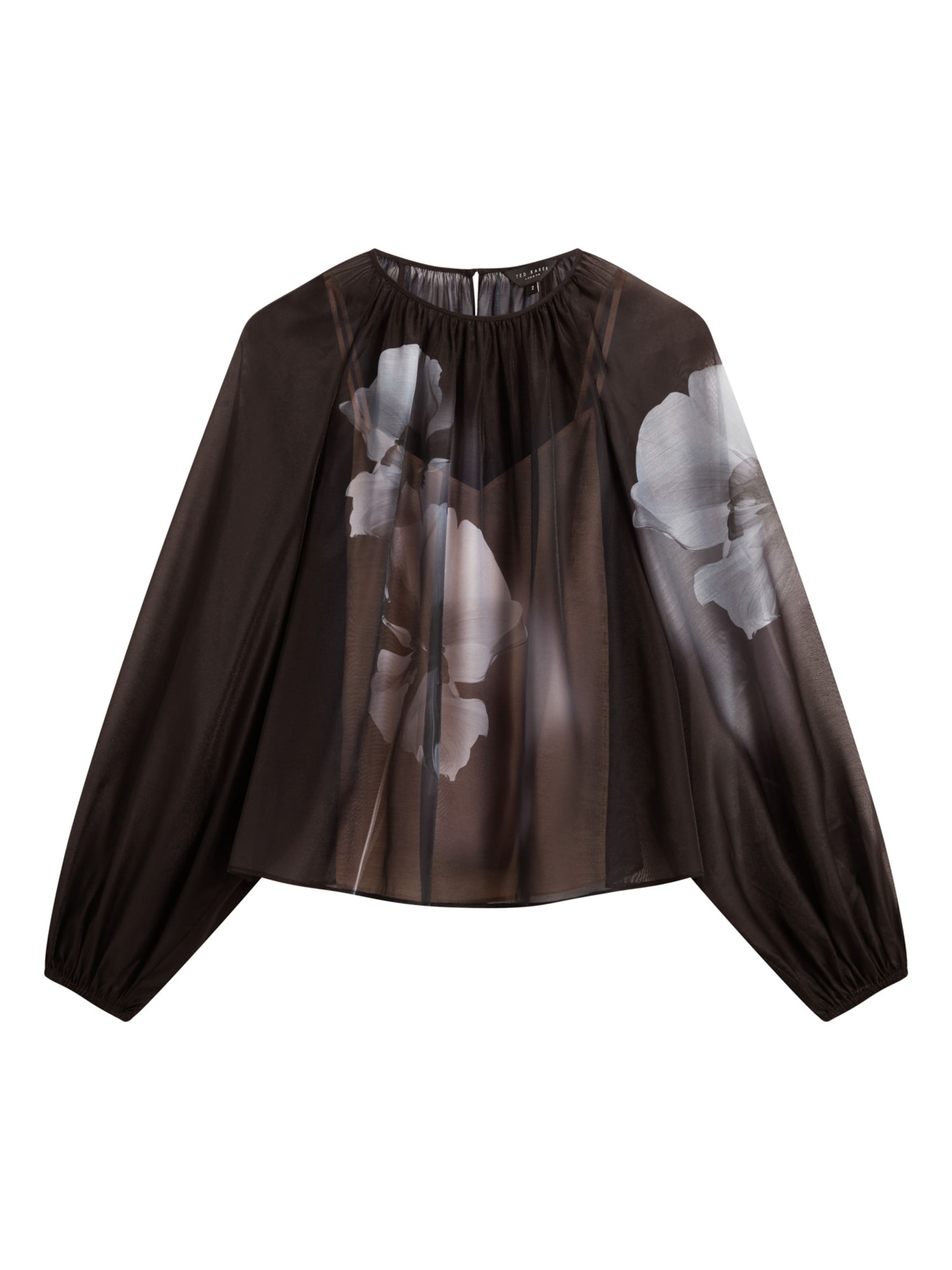 Ted Baker Blouse 'PLAAZA' in Black: front