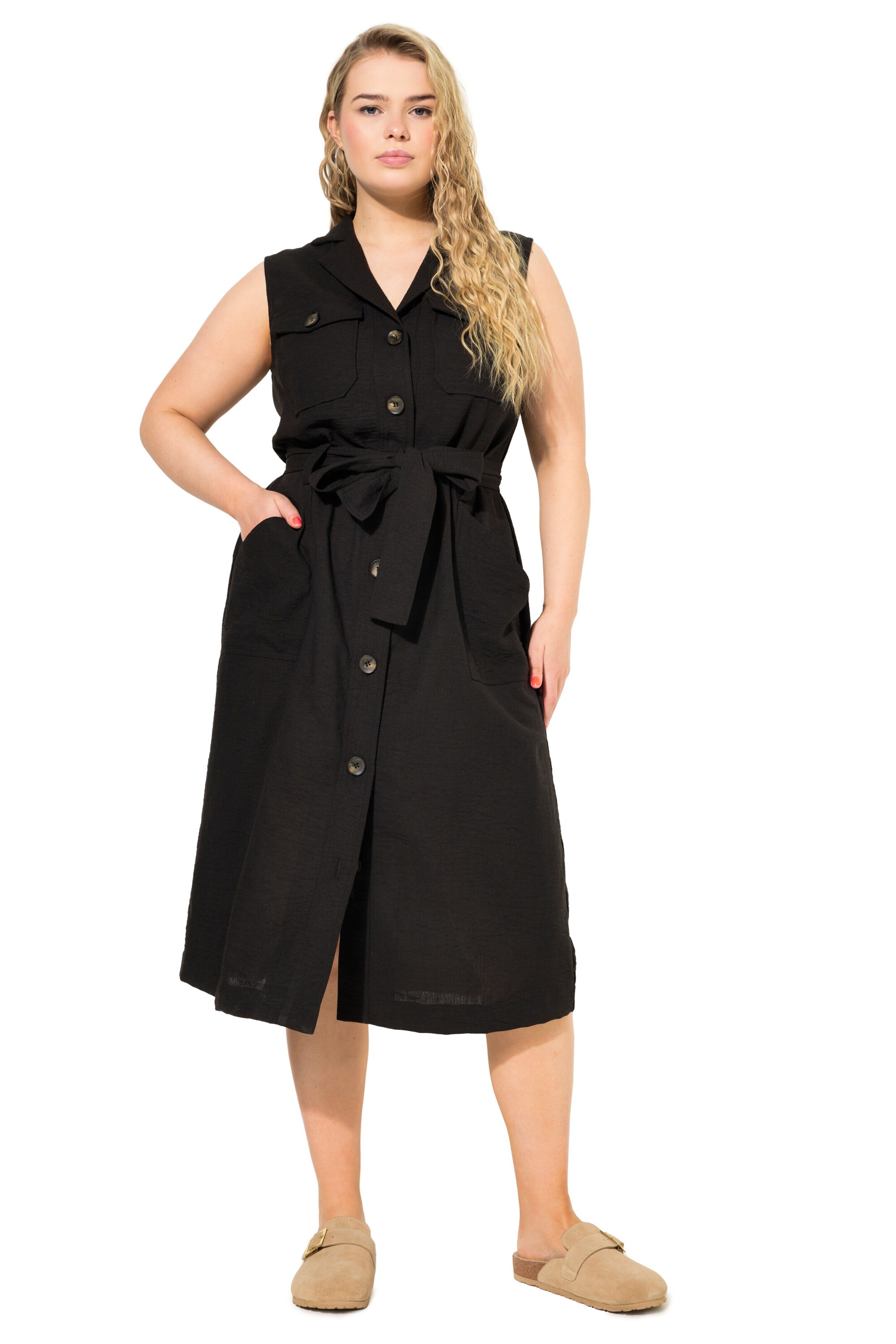 Studio Untold Shirt dress in Black