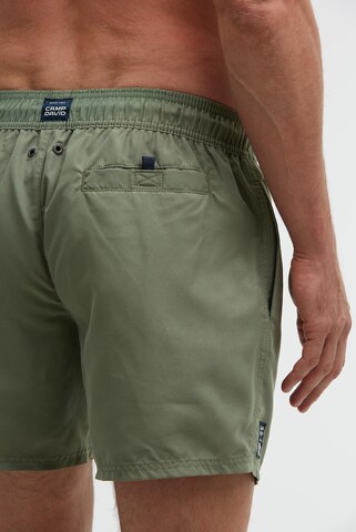 CAMP DAVID Board Shorts in Green