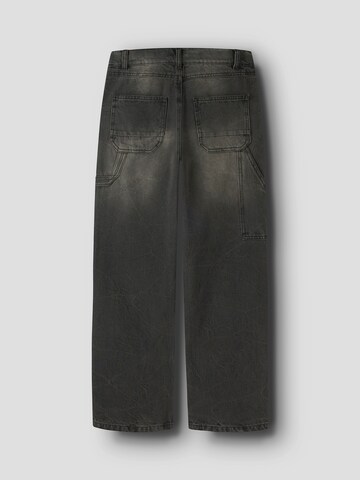 NAME IT - Loosefit Calças de ganga 'NKMRYAN' em castanho