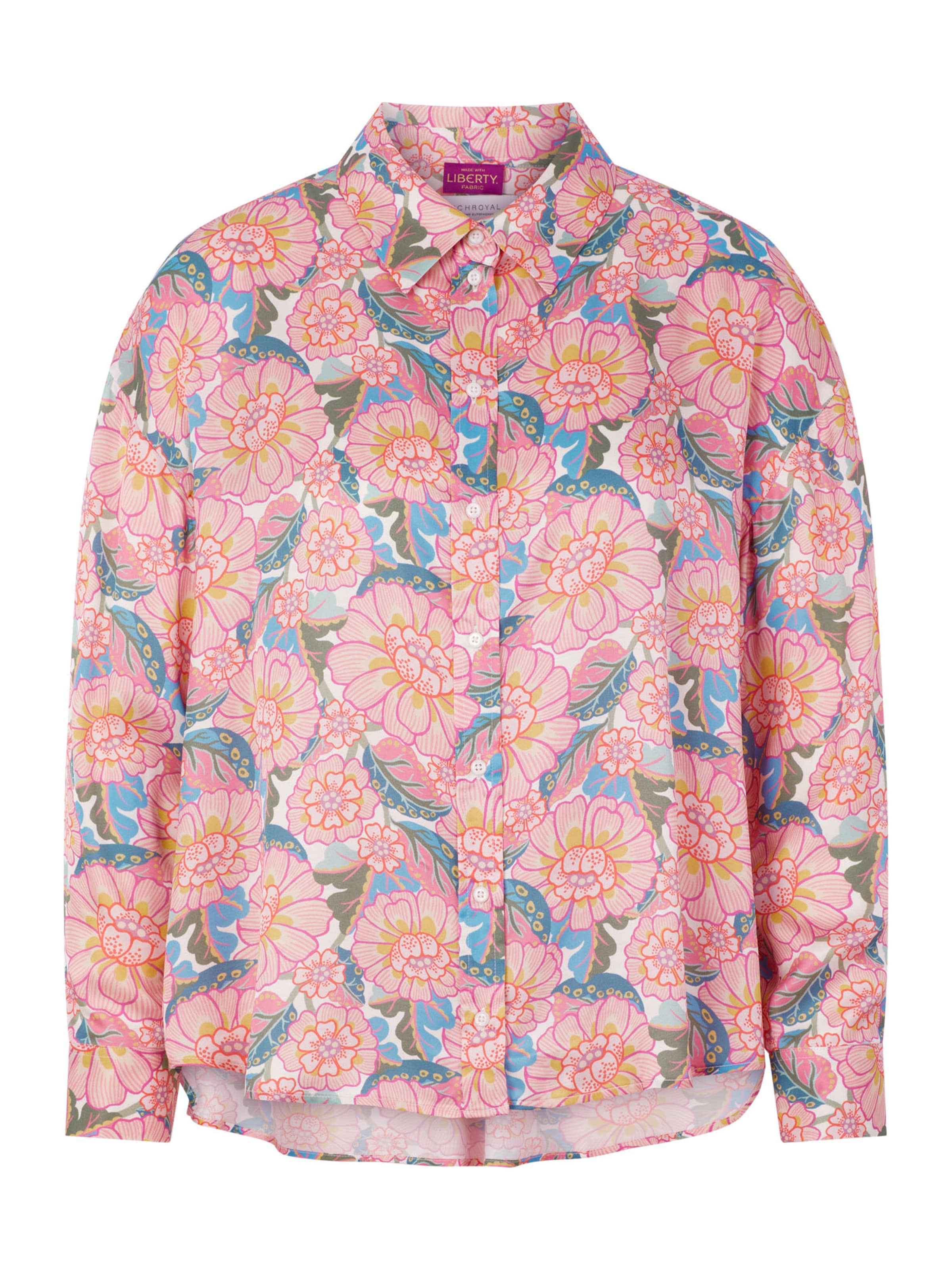 Rich & Royal Bluse in Orange: Vorderseite