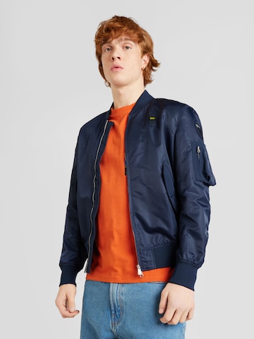 Blauer.USA Between-season jacket in Blue: front