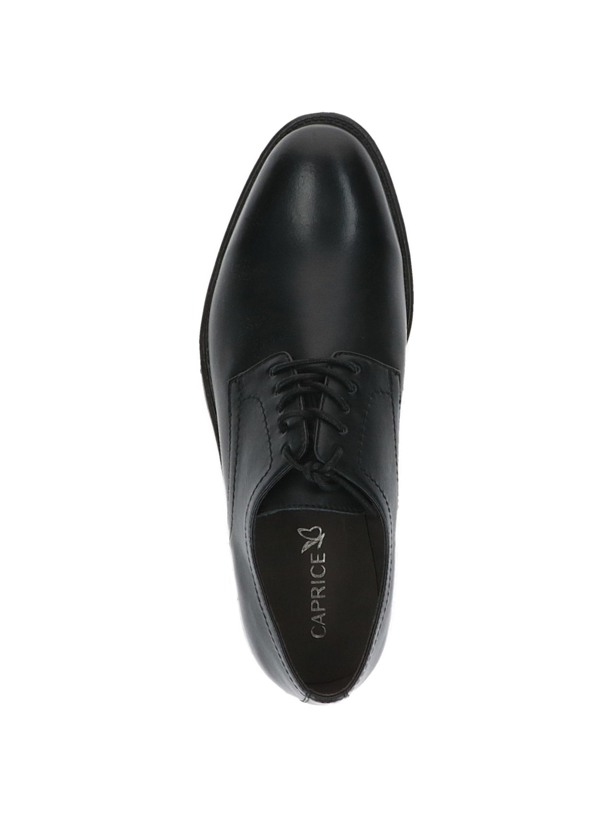 CAPRICE Schnürschuh in Schwarz