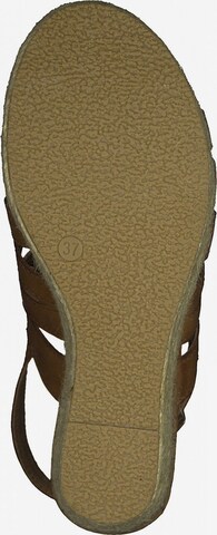 MARCO TOZZI Strap Sandals in Brown
