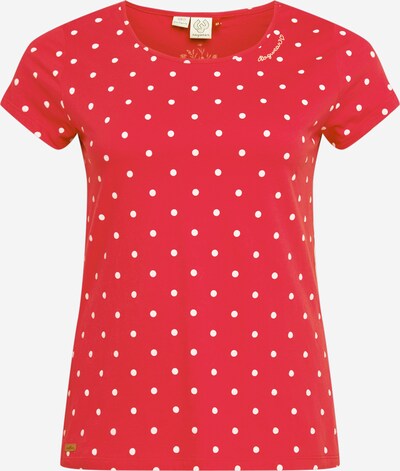 Ragwear Plus T-shirt en rouge / blanc, Vue avec produit