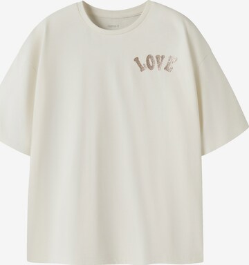 T-Shirt 'NKFKALI' NAME IT en blanc : devant