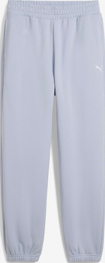 PUMA Pantalon de sport 'Puma Wardrobe Ess Relaxed Sweatpants Tr Cl Co' en M en bleu, Vue avec produit