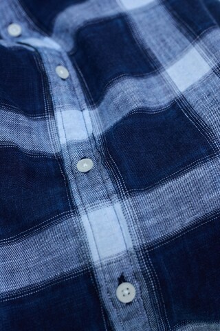 Salsa Jeans Regular fit Overhemd 'Birmingham' in Blauw