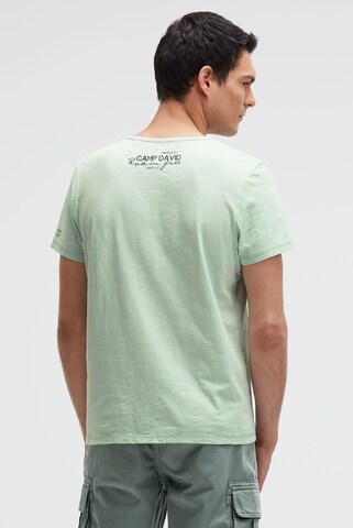 CAMP DAVID Shirt in Green