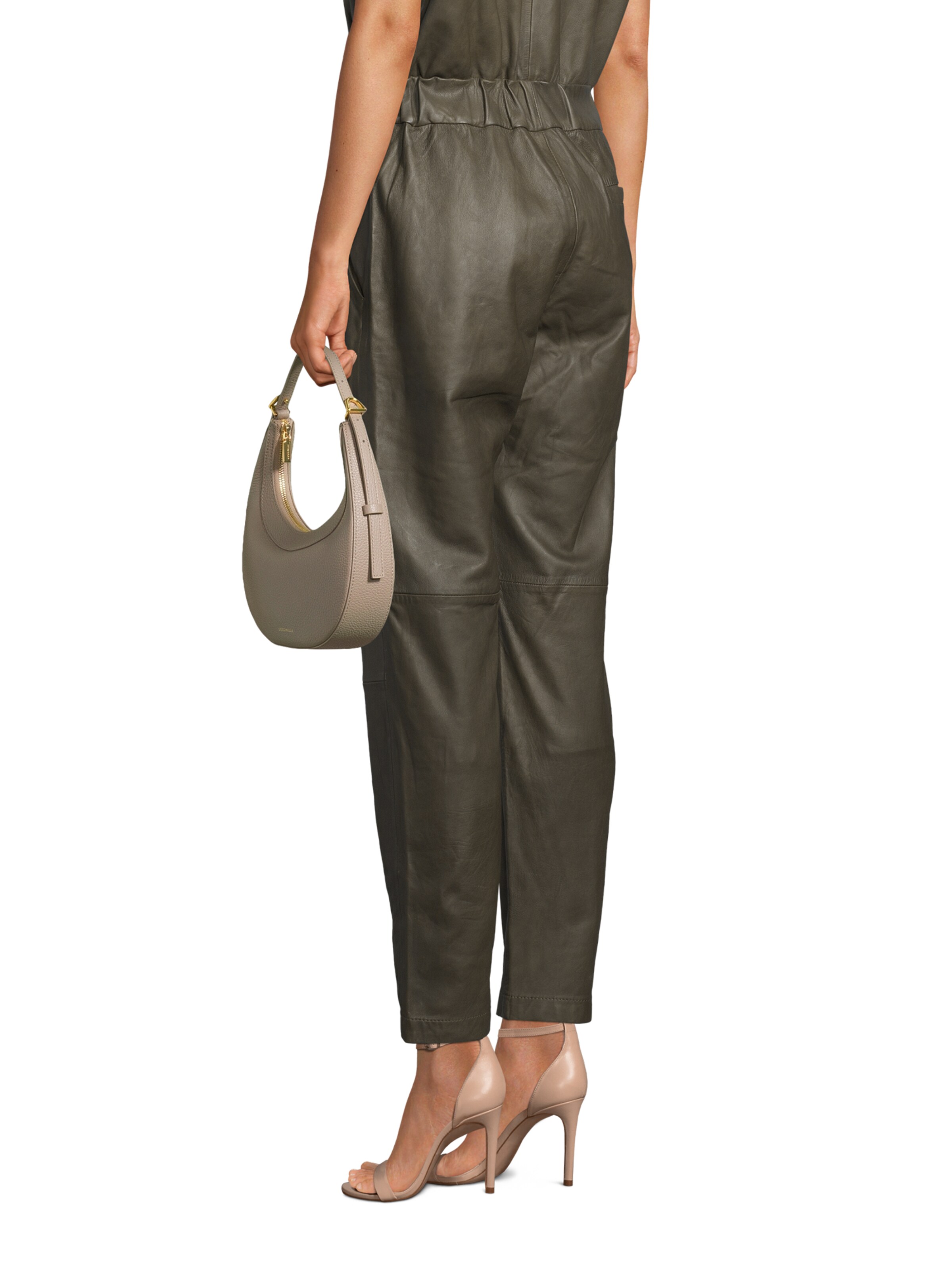 Coccinelle Taška přes rameno 'Whisper' – šedá