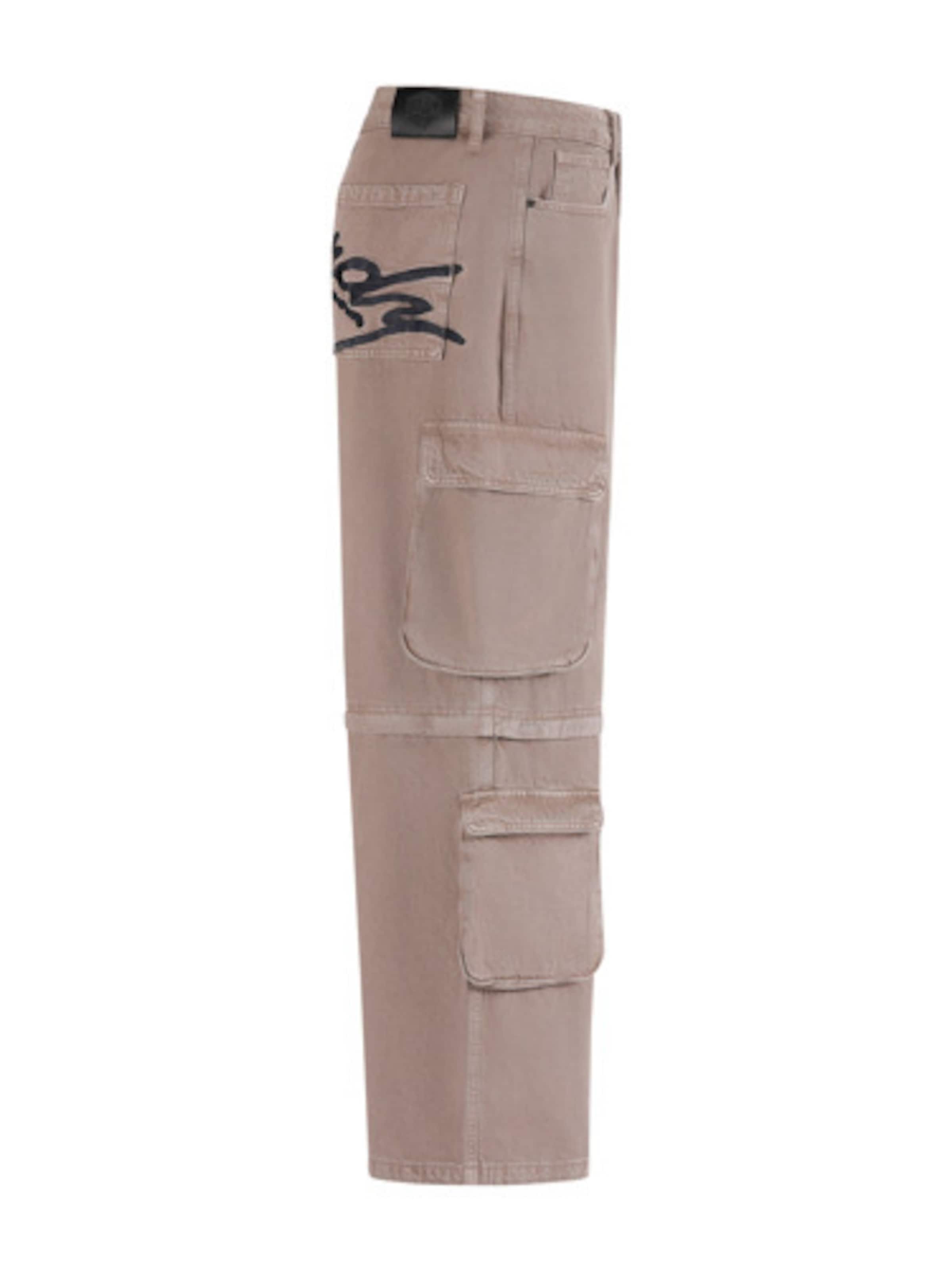 Loosefit Jean Ed Hardy en beige