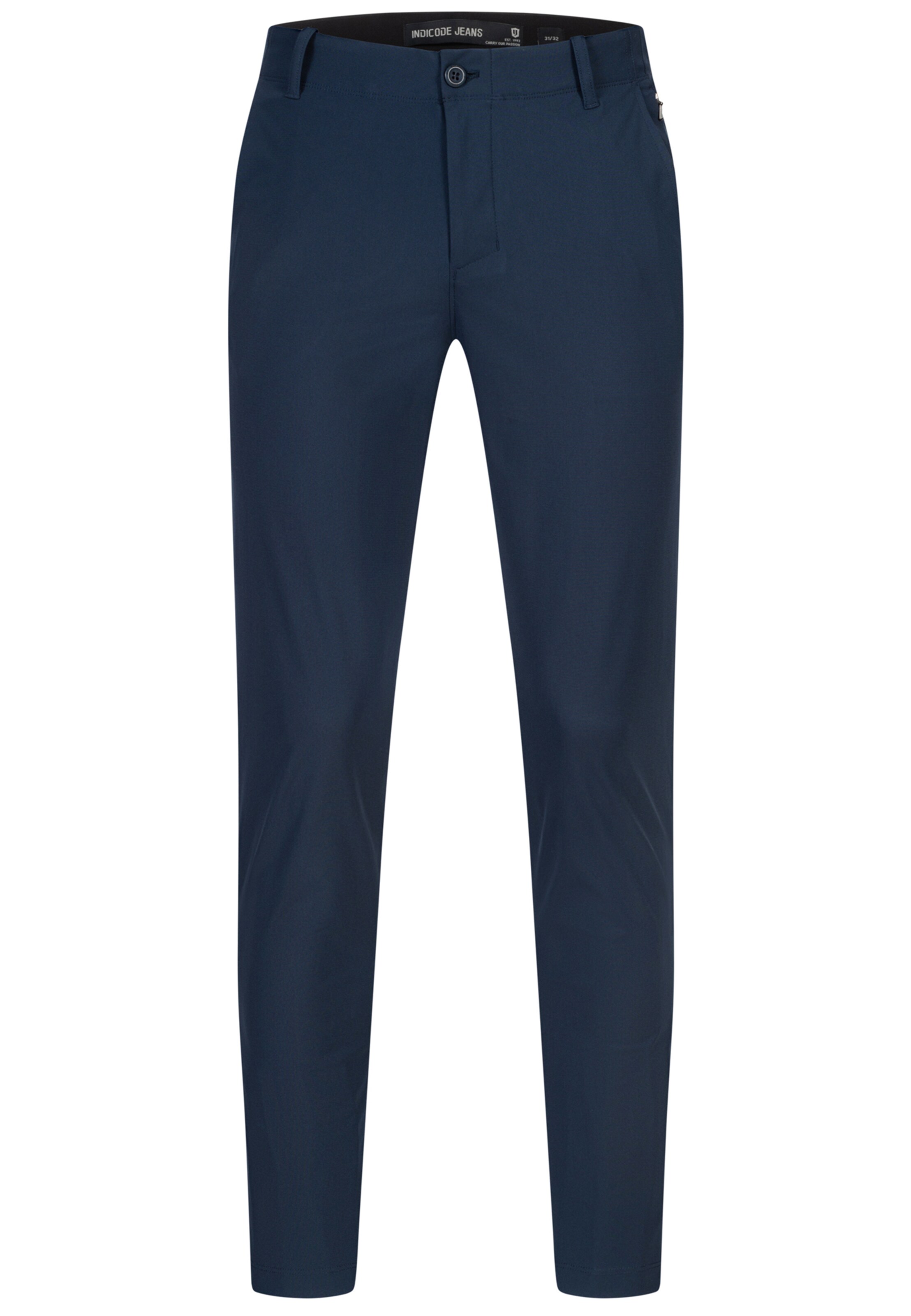 INDICODE JEANS Pantalon chino 'Riccardo' en marine, Vue avec produit