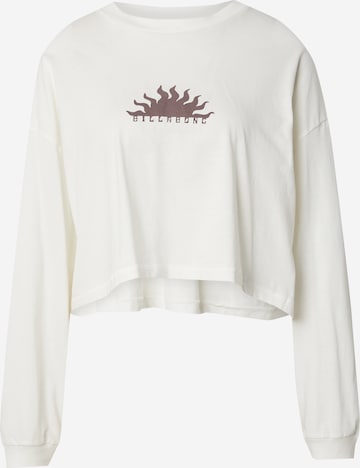 Maglietta 'FEELING FREE' di BILLABONG in bianco: frontale