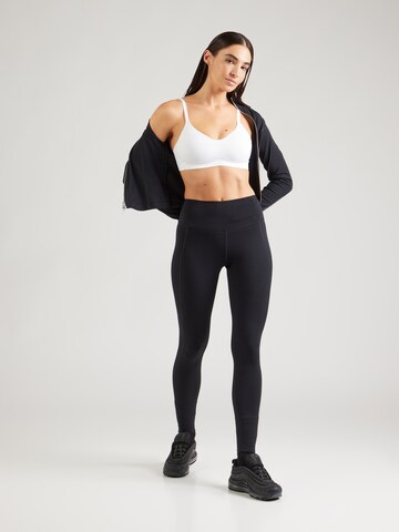 NIKE Bralette Sports bra 'ALATE MINIMALIST' in White