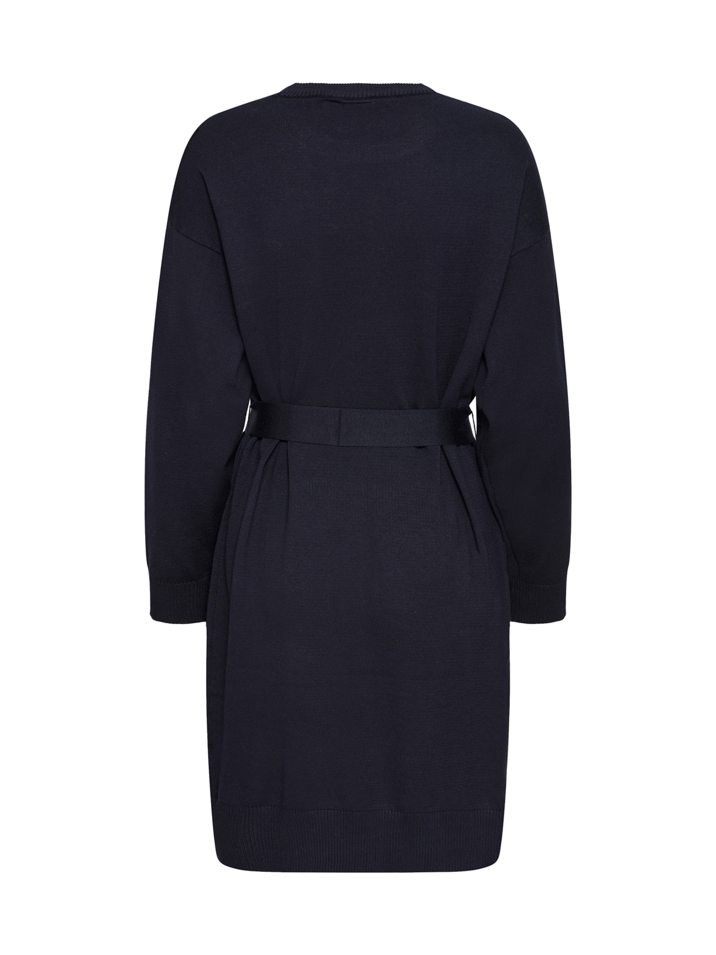 ICHI - Vestido de malha 'IHLULS' em azul