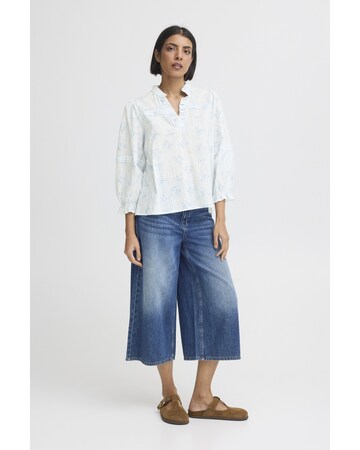 Pulz Bluse 'PZBELLAROSE' i blå