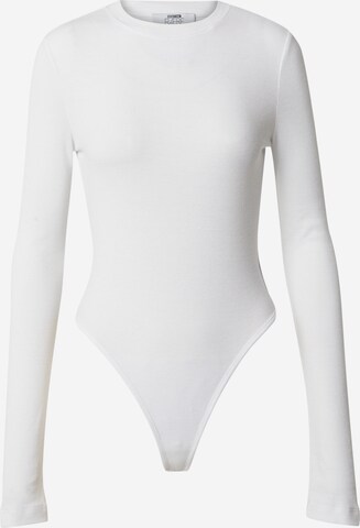 RÆRE by Lorena Rae Shirt bodysuit 'Joline' in White: front