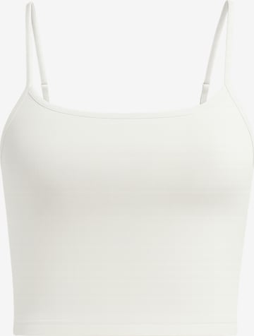 Justever Bralette Sports bra in White: front