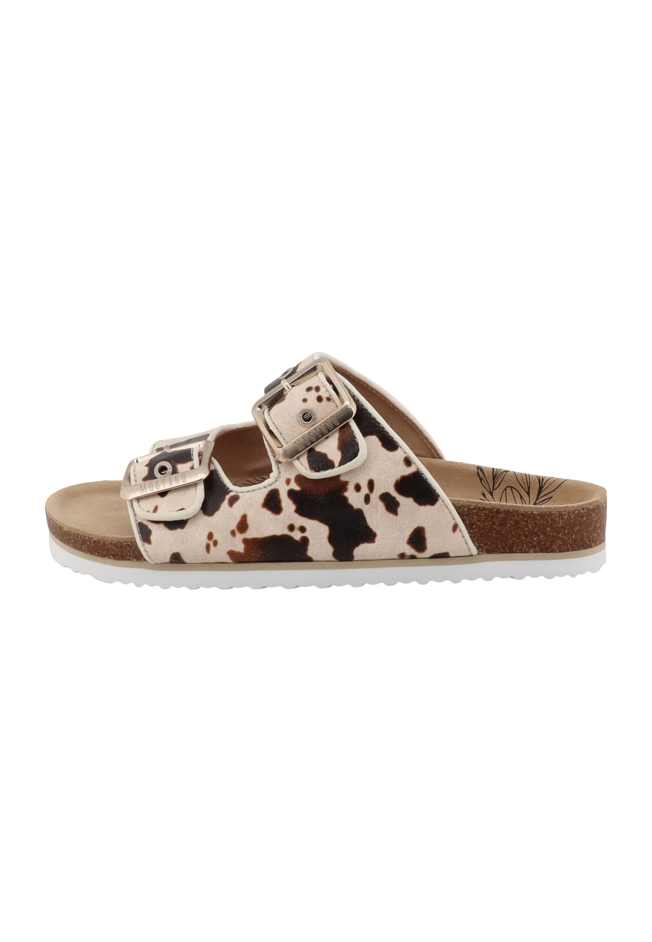 MUSTANG Pantolette in Beige