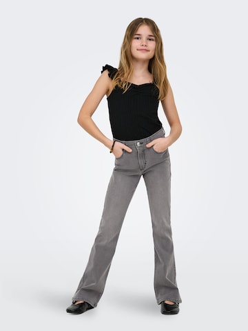 ONLY GIRLS Flared Jeans 'KOGBlair' i grå