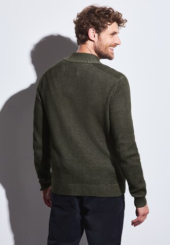 Street One MEN Knit Cardigan in Green