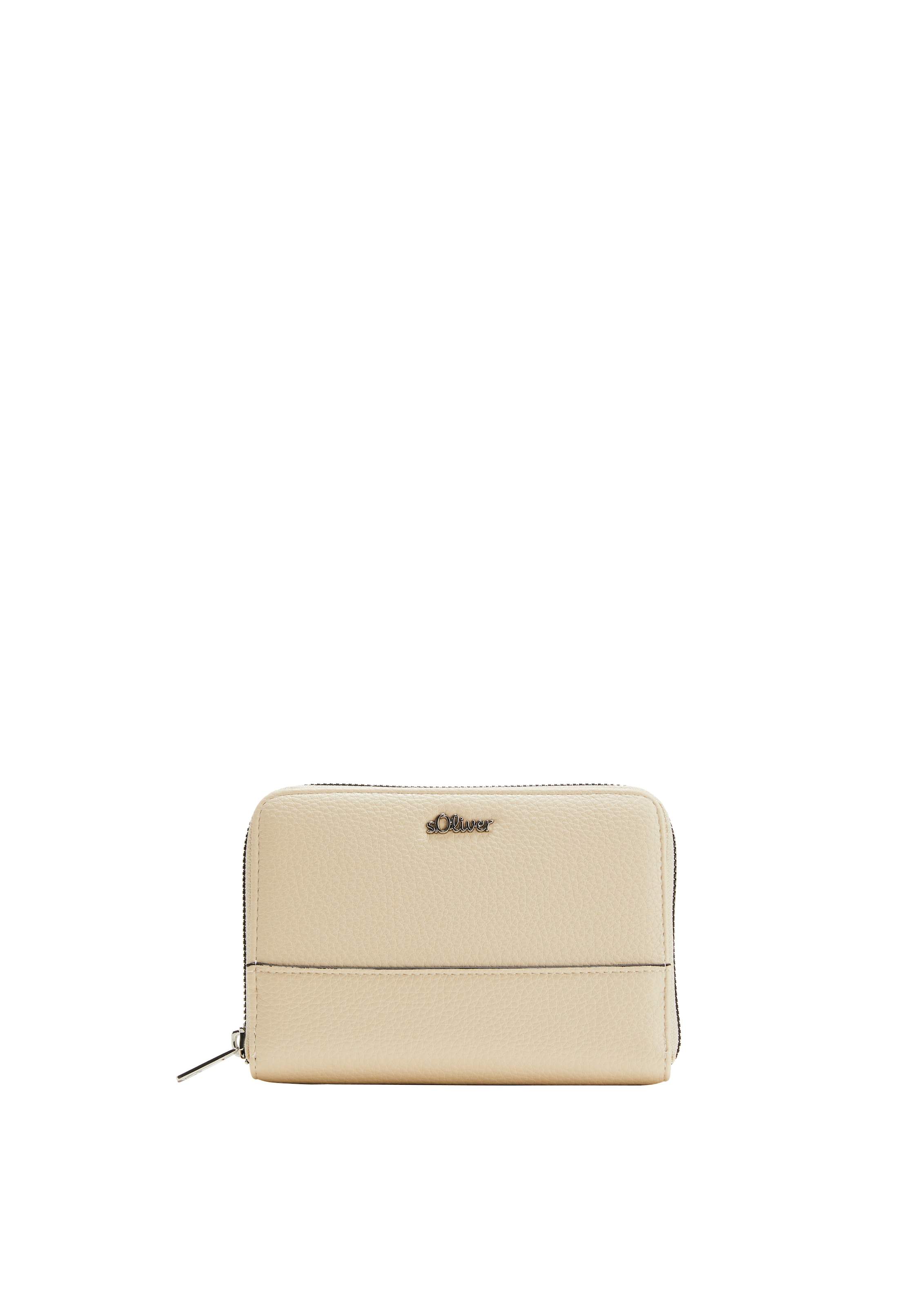 s.Oliver Portemonnee in Beige: voorkant