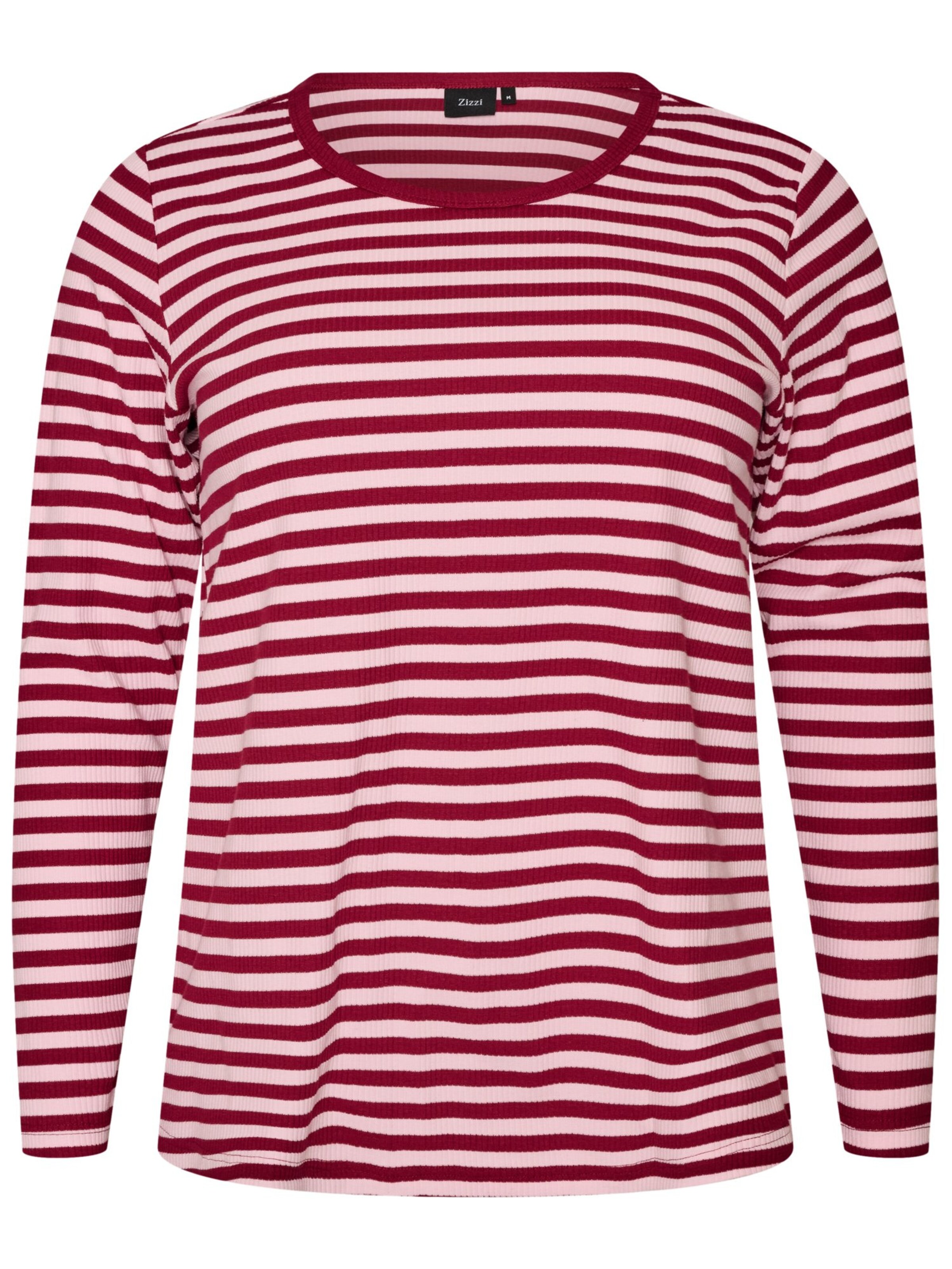 Zizzi Bluza | vijolična barva: sprednja stran