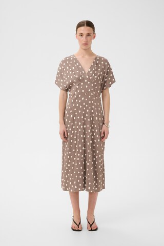 InWear Kleid 'HenriIW' in Braun: Vorderseite