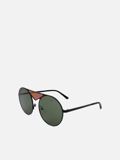 Karl Lagerfeld Sunglasses in 57 in Black, Item view