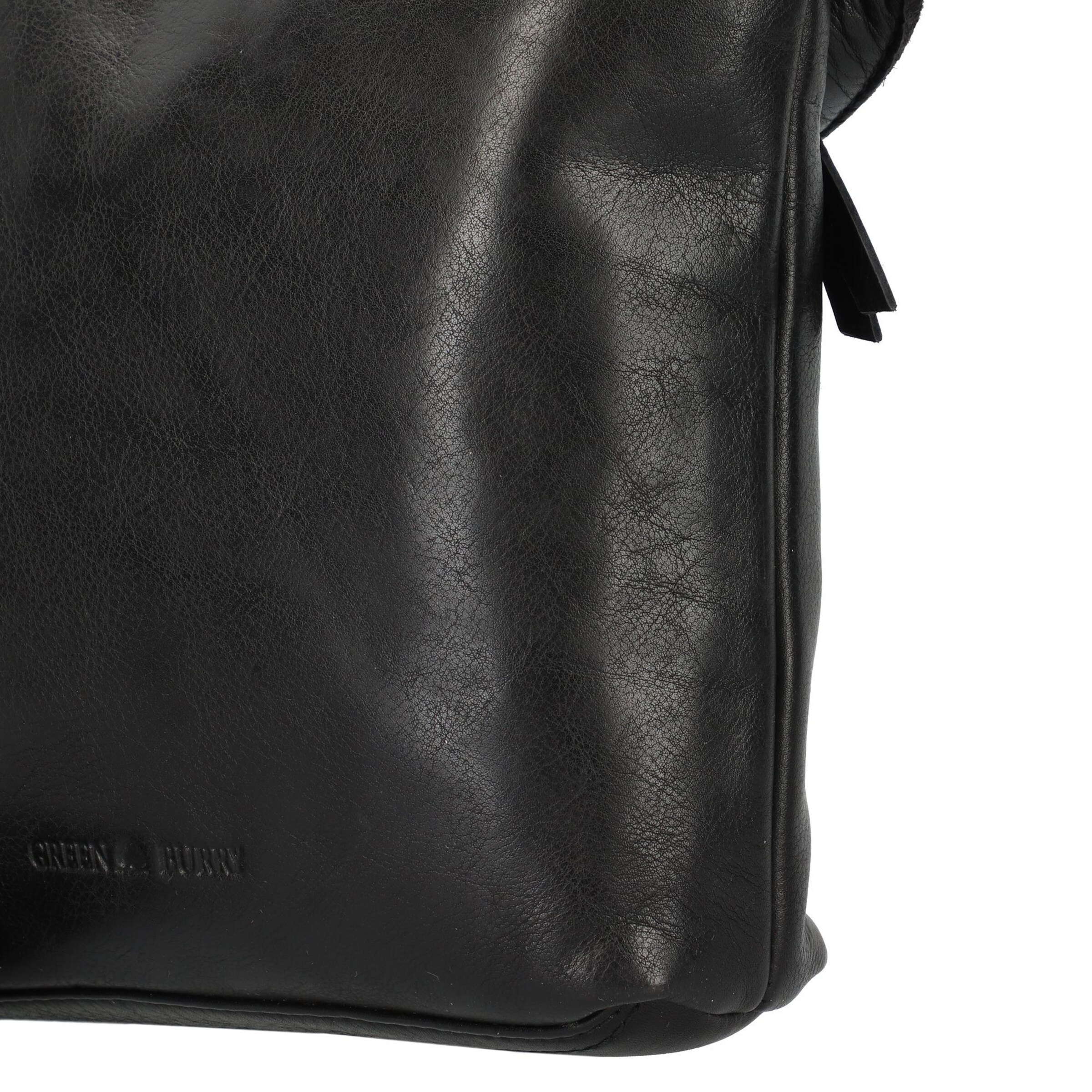 GREENBURRY Schoudertas 'Colombiana' in Zwart