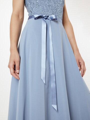 Robe de soirée SWING en bleu