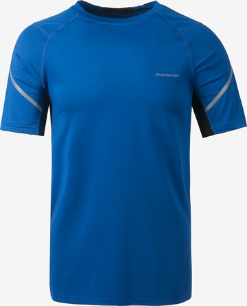 ENDURANCE Functioneel shirt 'Bruks' in Blauw: voorkant