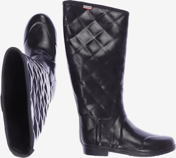 HUNTER Dress Boots in 38 in Black: front