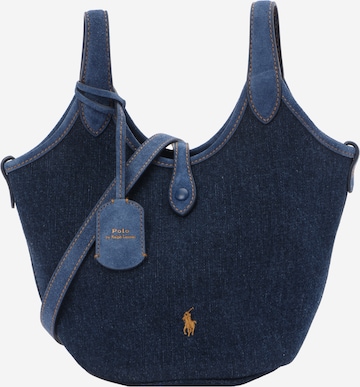 Plase de cumpărături de la Polo Ralph Lauren pe albastru: față