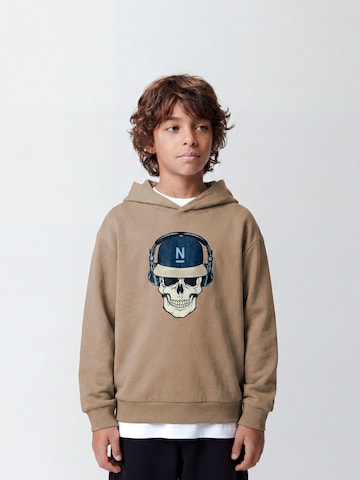 Sweat NAME IT en beige : devant