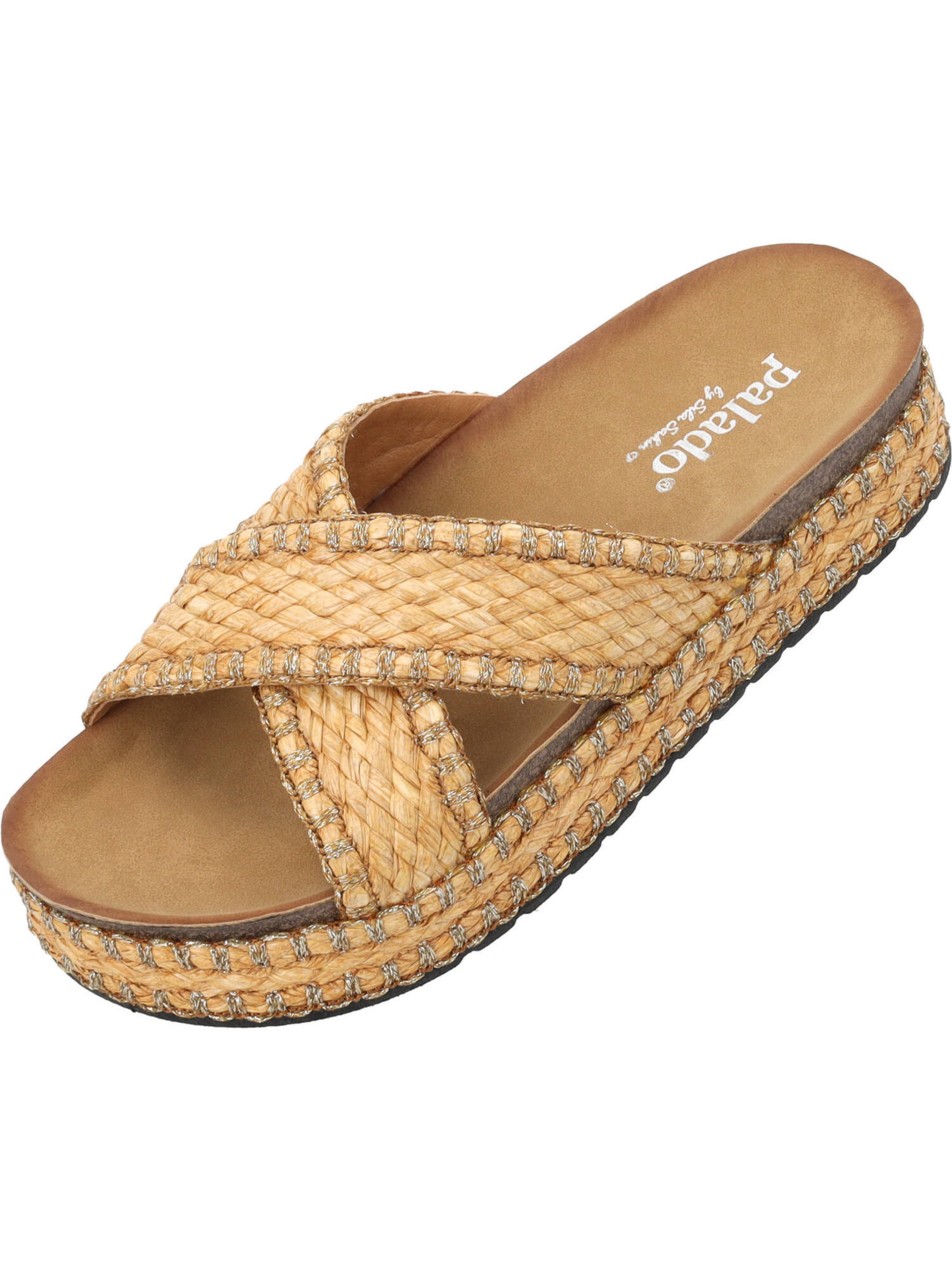 Palado by Sila Sahin Sandaal 'Konnon by Sila Sahin' in Beige: voorkant