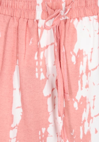 Usha - Loosefit Calças em rosa