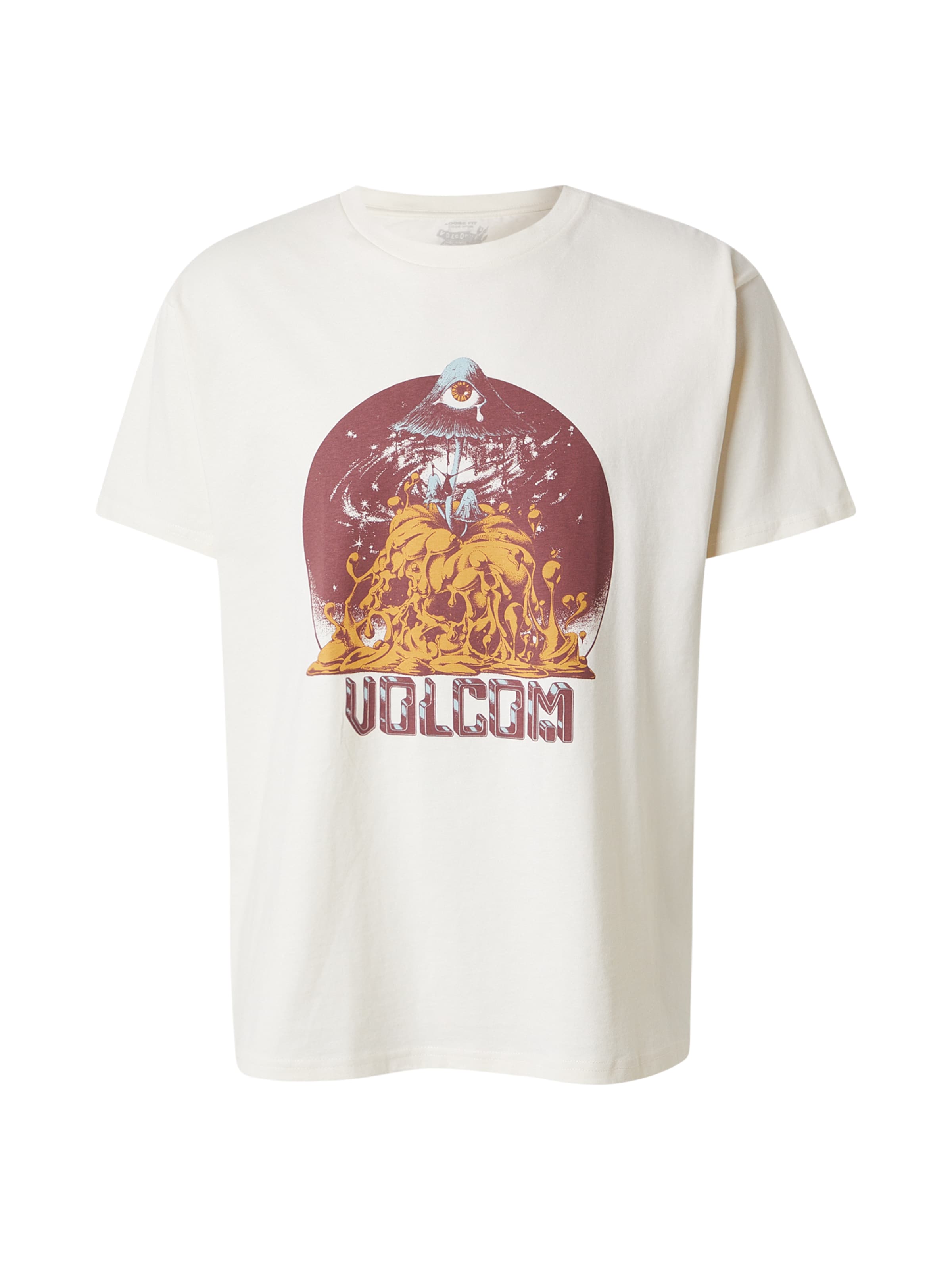 Volcom Μπλουζάκι 'FA CALLUM ROONEY' σε λευκό: μπροστά