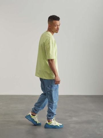 ABOUT YOU x Benny Cristo Shirt 'Mats' in Green