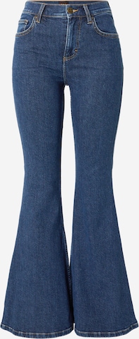 Lee Flared Jeans in Blauw: voorkant