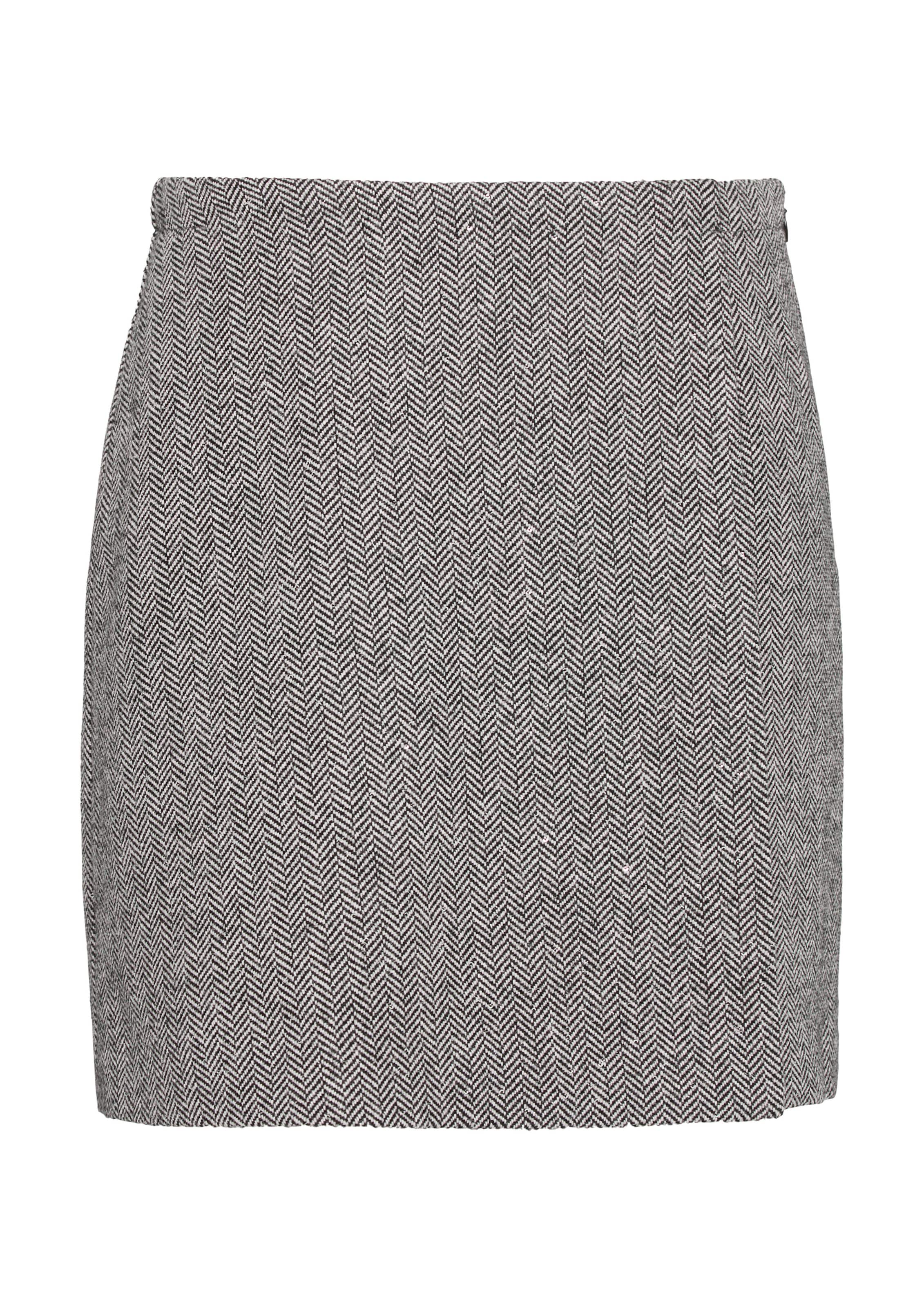 COMMA Regular Broek in Grijs: voorkant