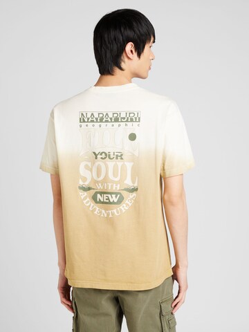 NAPAPIJRI Shirt 'S-HOWARD' in Beige: front