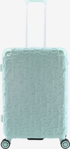ELLE Suitcase 'Alors' in Green: front