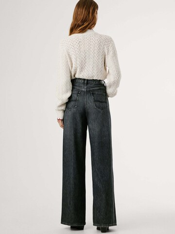 Wide Leg Jean Pepe Jeans en noir