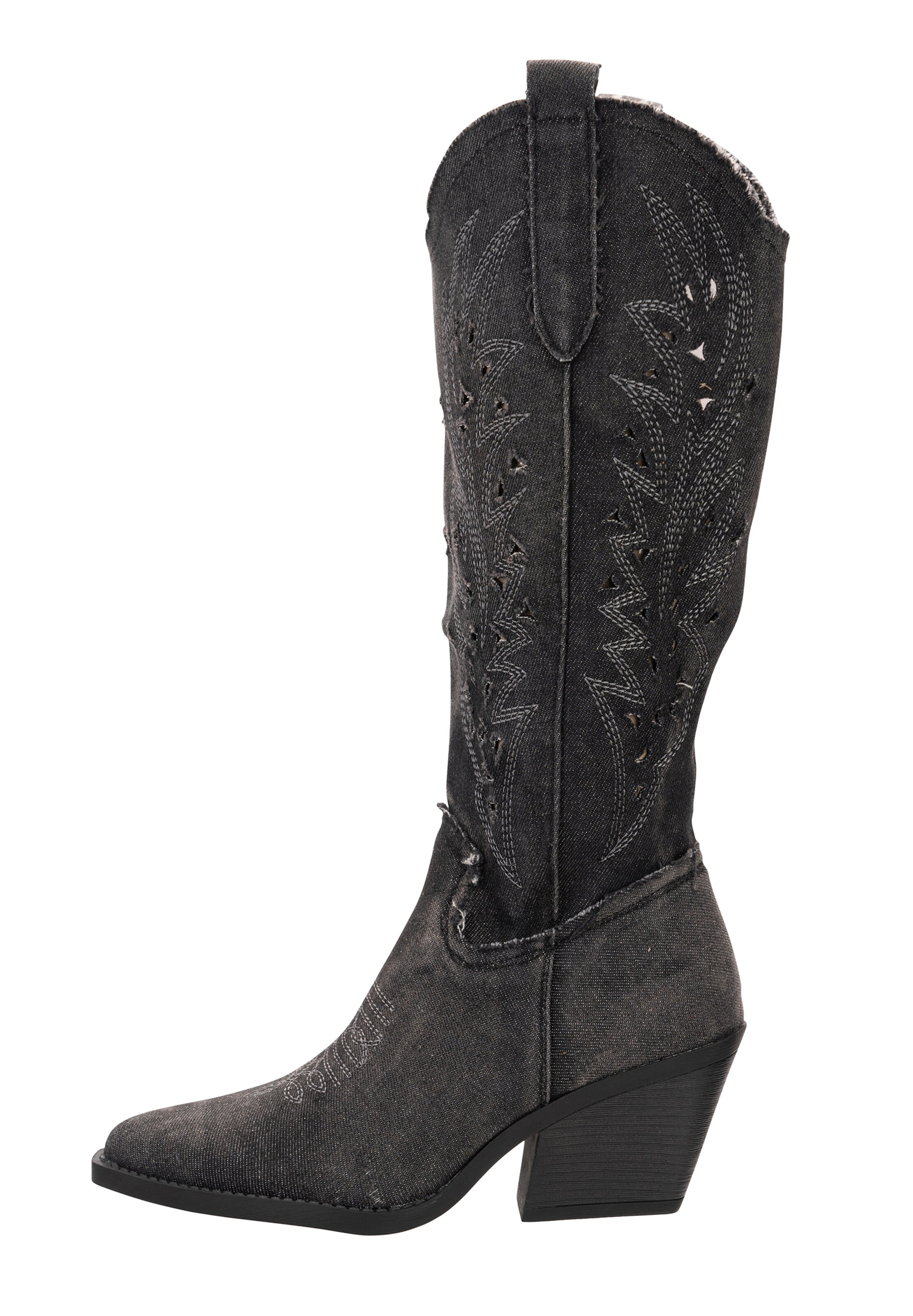 Salinyang Cowboylaarzen in Zwart